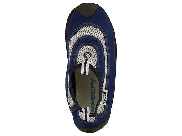 Cudas Flatwater Kids Water Shoes - Navy Grey