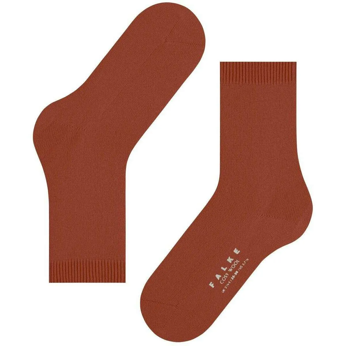Falke Cosy Wool Socks - Terra Orange